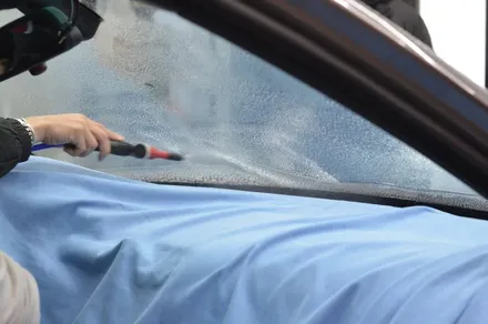 [02년식 BMW 썬팅 재시공] 아이나비 칼트윈 AX 필름으로 교체 후 더 새로워진 BMW 530i