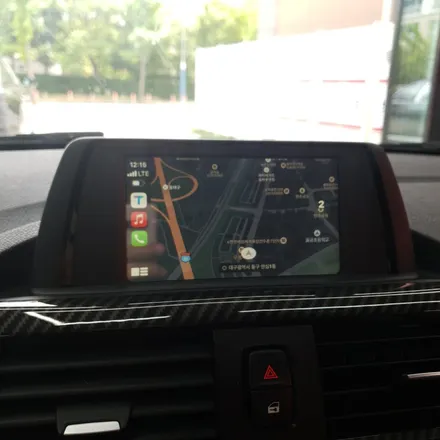 대구 BMW F20 118D 모니터수리 및 애플카플레이 안드로이드오토 시공