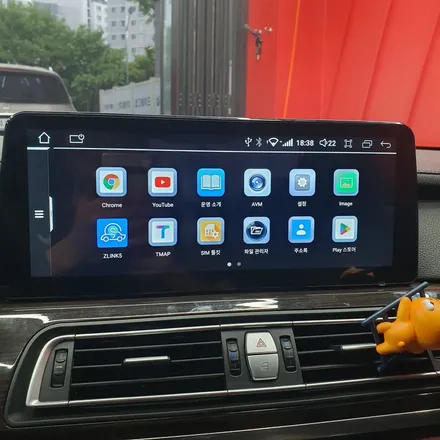 대구 BMW F01 7시리즈 12.3인치 안드로이드올인원 장착
