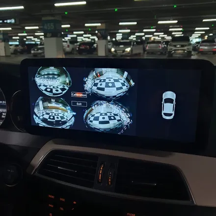 대구 벤츠 W204 C200 12.3인치 안드로이드올인원 3D 어라운드뷰 장착