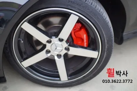 광주 휠박사_ 바쁜 생활 속에 휠복원 전문점에서 하루만에 다시 내차 벤츠에 변화를 / 광주 북구 삼각동