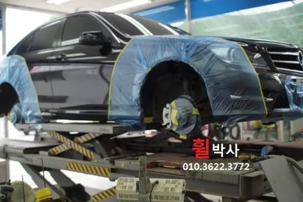 광주 휠박사_ 바쁜 생활 속에 휠복원 전문점에서 하루만에 다시 내차 벤츠에 변화를 / 광주 북구 삼각동