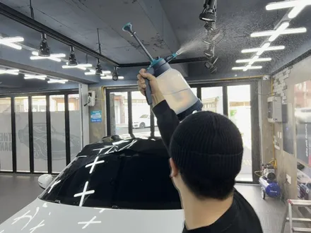 부산5시리즈루프스킨 크롬죽이기와사이드데칼대변신 / 부산 수영구 광안동