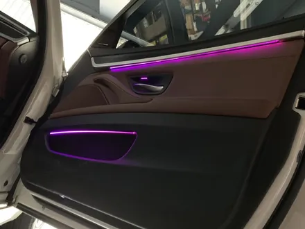 부산 BMW 5시리즈 F10 실내랩핑 앰비언트 실내등LED M페달 요추지지대 CODING 튜닝하기! / 부산 수영구 광안동