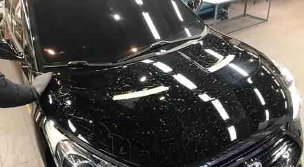 부산본넷랩핑 에이버리슈프림정품카본으로변신한 벨로스터 / 부산 수영구 광안동