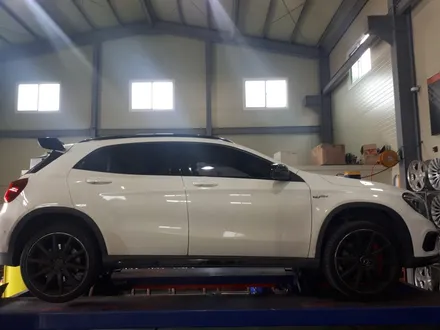 경산대구휠복원휠수리휠도색잘하는곳 벤츠 GAL45AMG 20인치 가성비타이어 하빌리드타이어 한대분 교체