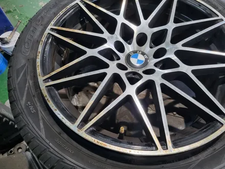 대구/경산/휠도색/휠수리/휠복원/잘하는곳/BMW/666M/스타일/19인치/다이나컷팅