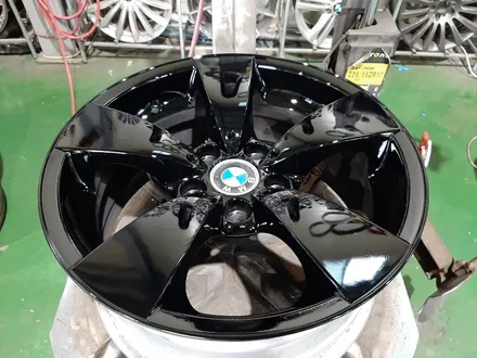 대구경산하양휠도색휠수리휠복원잘하는곳 BMW E바디 5시리즈 순정휠 블랙유광