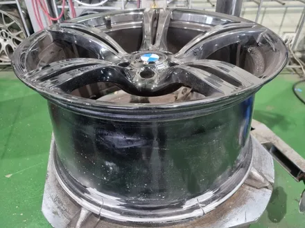 대구/경산/휠도색/휠수리/휠복원/잘하는곳/BMW/520D/19인치/M5스타일/휠크랙/크랙수리
