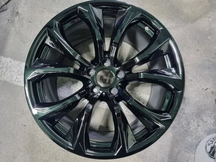 대구/경산/휠도색/휠수리/휠복원/잘하는곳/BMW/X6/20인치/순정휠/블랙유광
