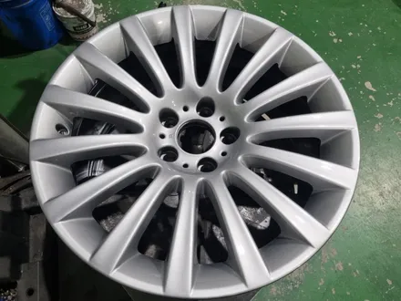 대구/경산/휠도색/휠수리/휠복원/잘하는곳/BMW/7시리즈/19인치/순정휠/실버