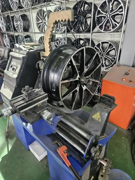 대구/경산/휠도색/휠수리/휠복원/잘하는곳/BMW/840I/20인치/순정휠/블랙유광/분체휠도색