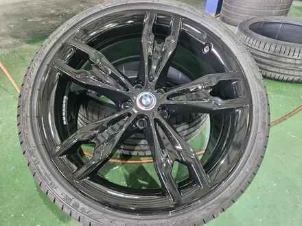 대구/경산/휠도색/휠수리/휠복원/잘하는곳/BMW/550I/20인치/순정휠/블랙유광/분체휠도색