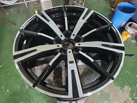 대구/경산/휠도색/휠수리/휠복원/잘하는곳/BMW/G60/5시리즈/20인치/다이아컷팅/분체휠도색