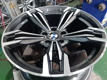 대구경산하양휠도색휠수리휠복원잘하는곳 BMW 6시리즈 M6 스타일 19인치 다이나컷팅