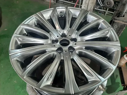 대구경산하양휠도색휠수리휠복원잘하는곳/BMW/7시리즈/20인치/하이퍼실버/한국타이어/신품타이어