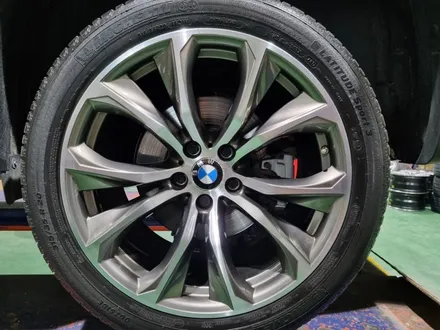대구경산휠도색휠수리휠복원잘하는곳/BMW/X6/40D/20인치/순정휠/다이나컷팅