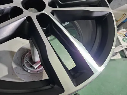 대구/경산/휠도색/휠수리/휠복원/잘하는곳/BMW/704M/4시리즈/19인치/순정휠/다이아컷팅/분체도색