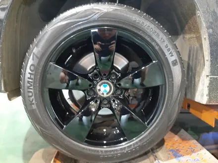 대구경산하양휠도색휠수리휠복원잘하는곳 BMW E바디 5시리즈 순정휠 블랙유광