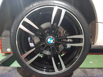 대구경산하양휠도색휠수리휠복원잘하는곳 BMW 120D 18인치 M4스타일 신품휠타이어