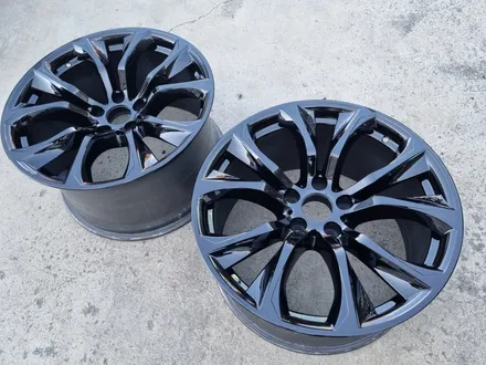 대구/경산/휠도색/휠수리/휠복원/잘하는곳/BMW/X6/20인치/순정휠/블랙유광