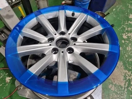 대구/경산/휠도색/휠수리/휠복원/잘하는곳/BMW/528I/18인치/순정실버