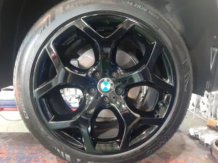 대구경산하양휠도색휠수리휠복원잘하는곳/BMW/X6/20인치/순정휠/블랙유광
