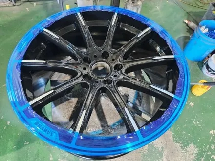 대구/경산/휠도색/휠수리/휠복원/잘하는곳/벤츠/G바겐/63AMG/22인치/다이아컷팅