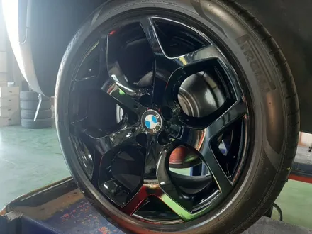 대구경산하양휠도색휠수리휠복원잘하는곳/BMW/X6/20인치/순정휠/블랙유광