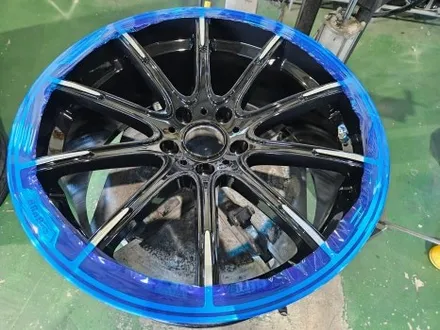 대구/경산/휠도색/휠수리/휠복원/잘하는곳/벤츠/G바겐/63AMG/22인치/다이아컷팅