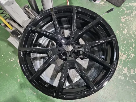대구/경산/휠도색/휠수리/휠복원/잘하는곳/BMW/840I/20인치/순정휠/블랙유광/분체휠도색