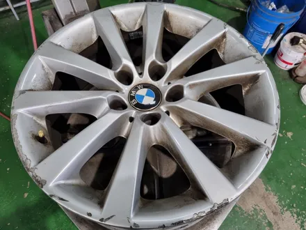 대구경산휠도색휠수리휠복원잘하는곳/BMW/5시리즈/18인치/순정휠