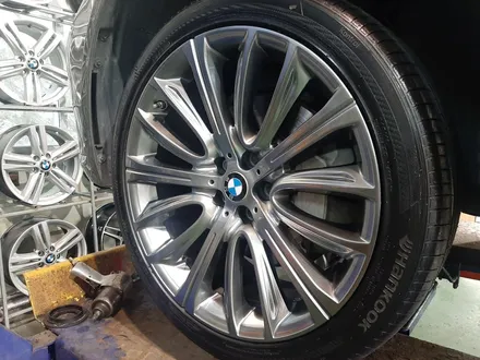 대구경산휠도색휠수리휠복원잘하는곳/BMW/G바디/7시리즈/628M/20인치/하이퍼실버