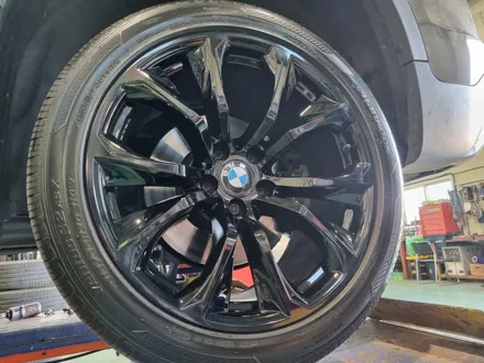 대구/경산/휠도색/휠수리/휠복원/잘하는곳/BMW/X6/20인치/순정휠/블랙유광