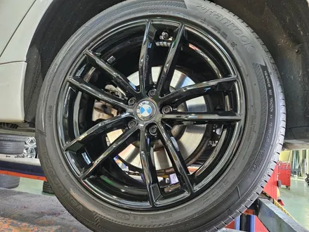 대구/경산/휠도색/휠수리/휠복원/잘하는곳/BMW/G30/5시리즈/18인치/순정휠/블랙유광/분체휠도색