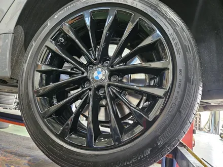 대구/경산/휠도색/휠수리/휠복원/잘하는곳/BMW/5시리즈/18인치/순정휠/블랙유광/분체휠도색