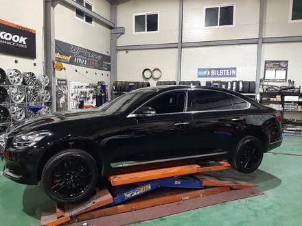 대구경산하양휠도색휠수리휠복원 잘하는곳 KIA K9 19인치 순정휠 블랙하이그로시