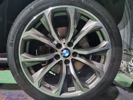 대구경산휠도색휠수리휠복원잘하는곳/BMW/X6/40D/20인치/순정휠/다이나컷팅