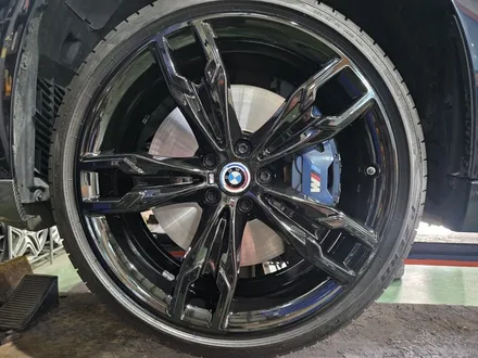 대구/경산/휠도색/휠수리/휠복원/잘하는곳/BMW/550I/20인치/순정휠/블랙유광/분체휠도색