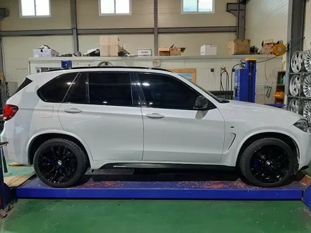 경산대구휠복원휠수리휠도색잘하는고 BMW X5 40D 순정휠 블랙유광 및 켈리퍼도색