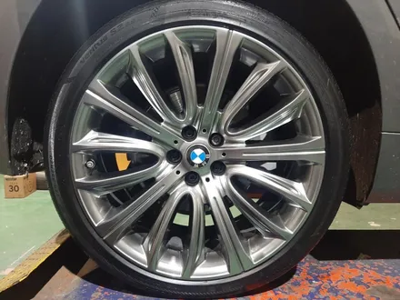 대구경산하양휠도색휠수리휠복원잘하는곳/BMW/7시리즈/20인치/하이퍼실버/한국타이어/신품타이어