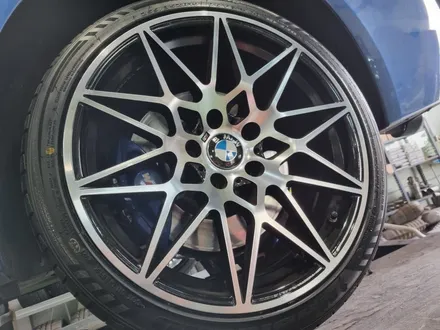 대구경산휠도색휠수리휠복원잘하는곳/BMW/666M/스타일/19인치/휠크랙/휠크랙수리/하빌리드타이어/신품타이어