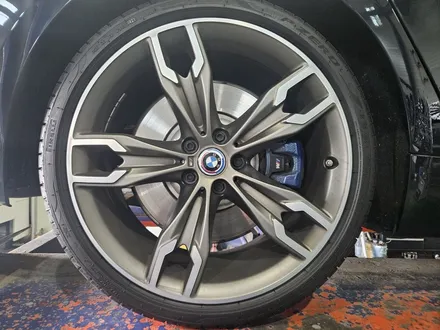 대구/경산/휠도색/휠수리/휠복원/잘하는곳/BMW/550I/20인치/순정휠/블랙유광/분체휠도색