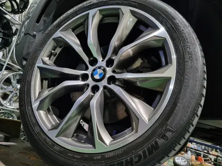 대구경산휠도색휠수리휠복원잘하는곳/BMW/X6/40D/20인치/순정휠/다이나컷팅