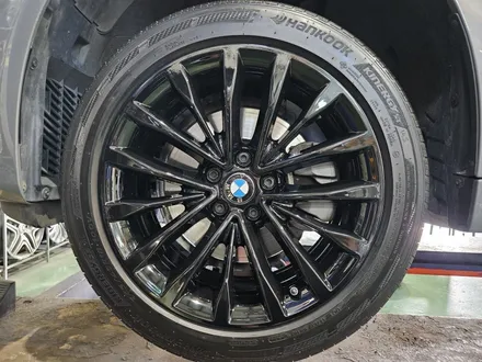대구/경산/휠도색/휠수리/휠복원/잘하는곳/BMW/5시리즈/18인치/순정휠/블랙유광/분체휠도색