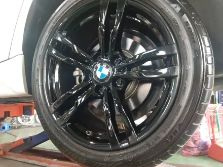 대구경산하양휠도색휠수리휠복원잘하는곳/BMW/320D/18인치/순정휠/블랙유광