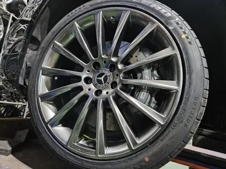 대구/경산/휠도색/휠수리/휠복원/잘하는곳/벤츠/S63/AMG/20인치/마차휠/고스트크롬/분체도색