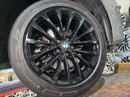 대구/경산/휠도색/휠수리/휠복원/잘하는곳/BMW/5시리즈/18인치/순정휠/블랙유광/분체휠도색