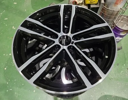 대구/경산/휠도색/휠수리/휠복원/잘하는곳/BMW/704M/4시리즈/19인치/순정휠/다이아컷팅/분체도색