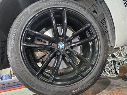 대구/경산/휠도색/휠수리/휠복원/잘하는곳/BMW/G30/5시리즈/18인치/순정휠/블랙유광/분체휠도색